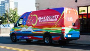 Clay Country BookMobile Vehicle Wrap